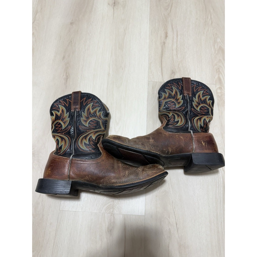 Ariat Mens Heritage Stockman Brown Western Cowboy Boots Size 10EE Style 10002581